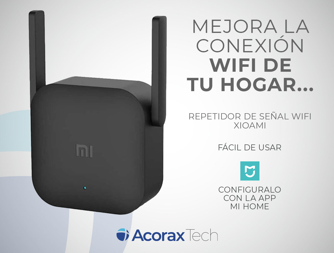 Xiaomi Repetidor Mi Wifi Repeater Pro Extensor 300mbps – Acorax Tech