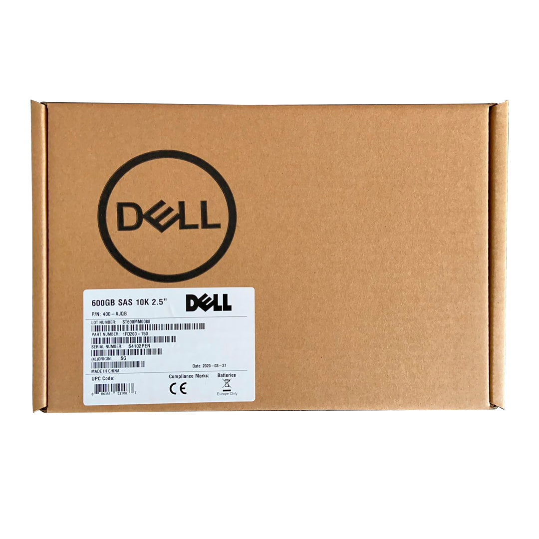 Disco Duro Dell 400-AJQB 12Gbps 10K SAS HDD de conexión en marcha