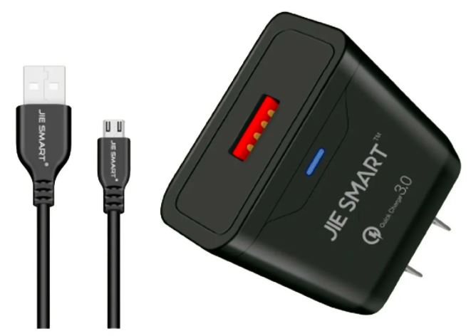 Turbo Cargador Quick Charge 3.0A USB Tipo C para dispositivos móviles